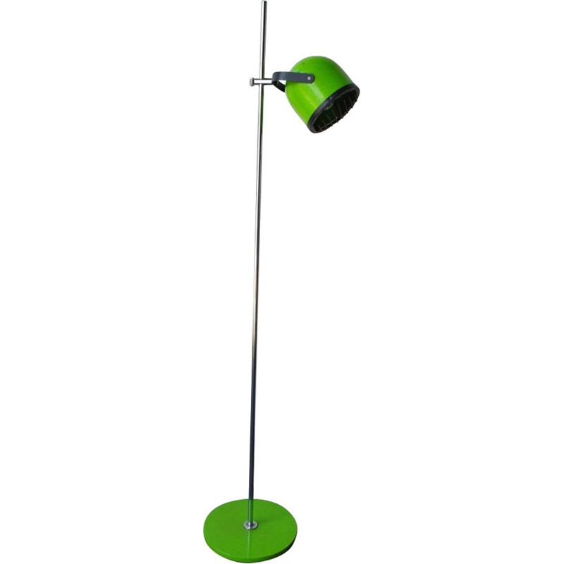 Vintage green floor lamp 1970