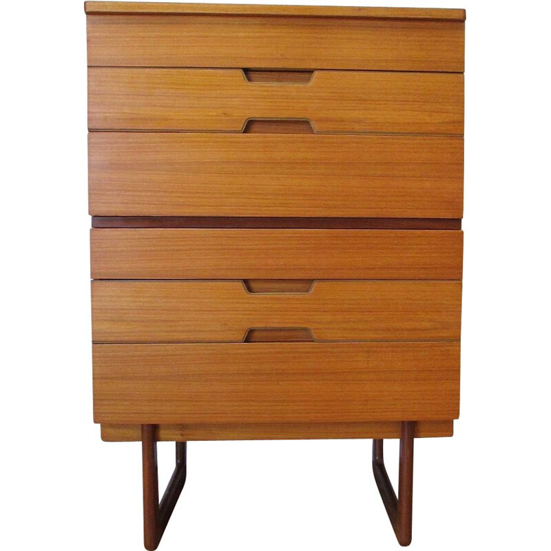 Vintage high dresser by G.Hoffstead for Uniflex International