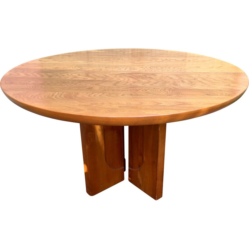 Table à repas et chaises à repas par  Maison Regain,1980