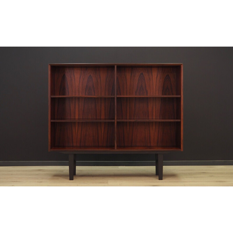 Bibliothèque vintage scandinave pour Brouer en bois de palissandre 1960