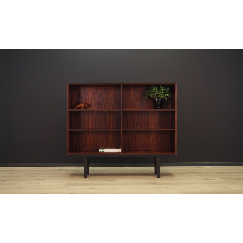 Vintage scandinavian bookcase for Brouer in rosewood 1960s