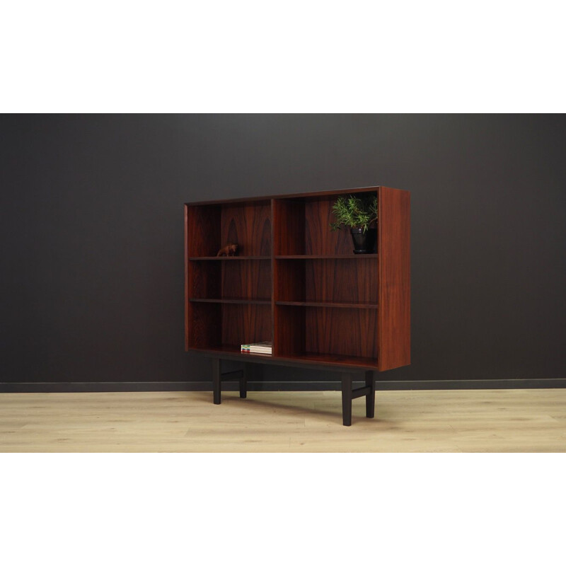 Vintage scandinavian bookcase for Brouer in rosewood 1960s