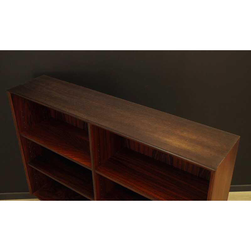 Vintage scandinavian bookcase for Brouer in rosewood 1960s