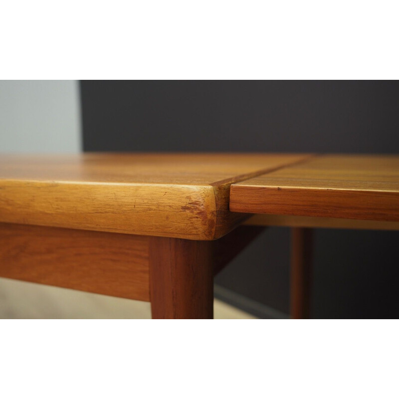 Vintage extendable table by Grete Jalk in teakwood 1960s