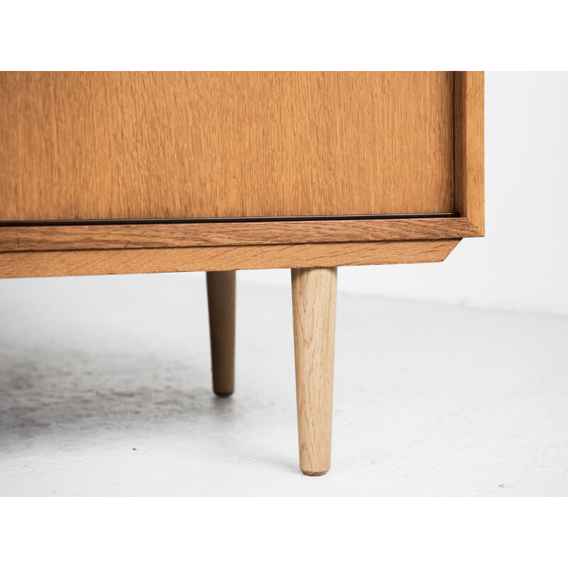 Enfilade vintage danoise pour Dammand & Rasmussen en bois de chêne 1960