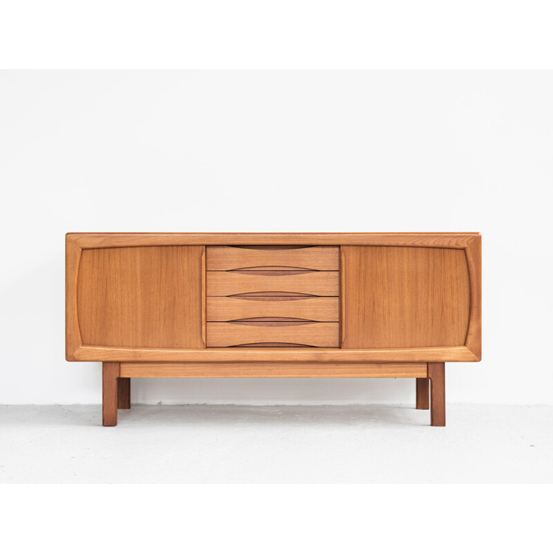 Enfilade vintage en teck par Burchardt Nielsen Danemark 1960s