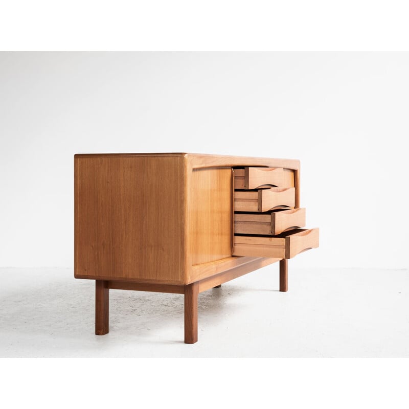 Vintage sideboard in teak by Burchardt Nielsen Denmark 1960s