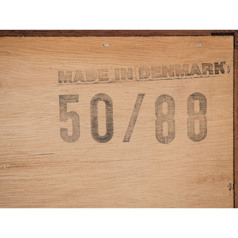 Vintage sideboard in teak by Burchardt Nielsen Denmark 1960s
