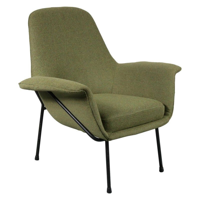 Vintage Lucania armchair by Giancarlo De Carlo for Arflex 1955