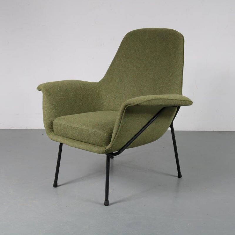 Vintage Lucania armchair by Giancarlo De Carlo for Arflex 1955