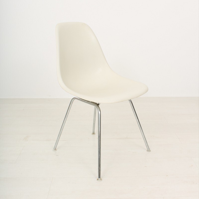 Chaise blanche Herman Miller, Charles & Ray EAMES - 1960