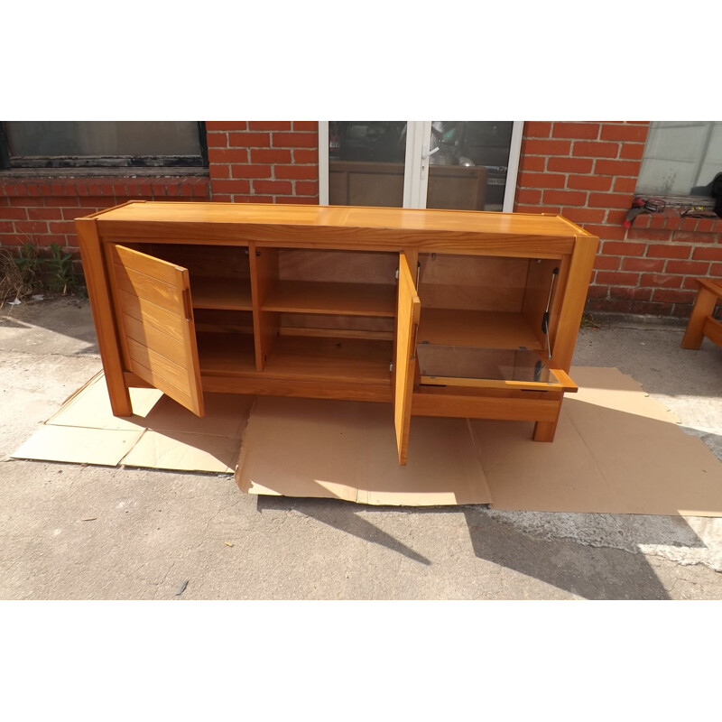 Vintage elm sideboard 1970 