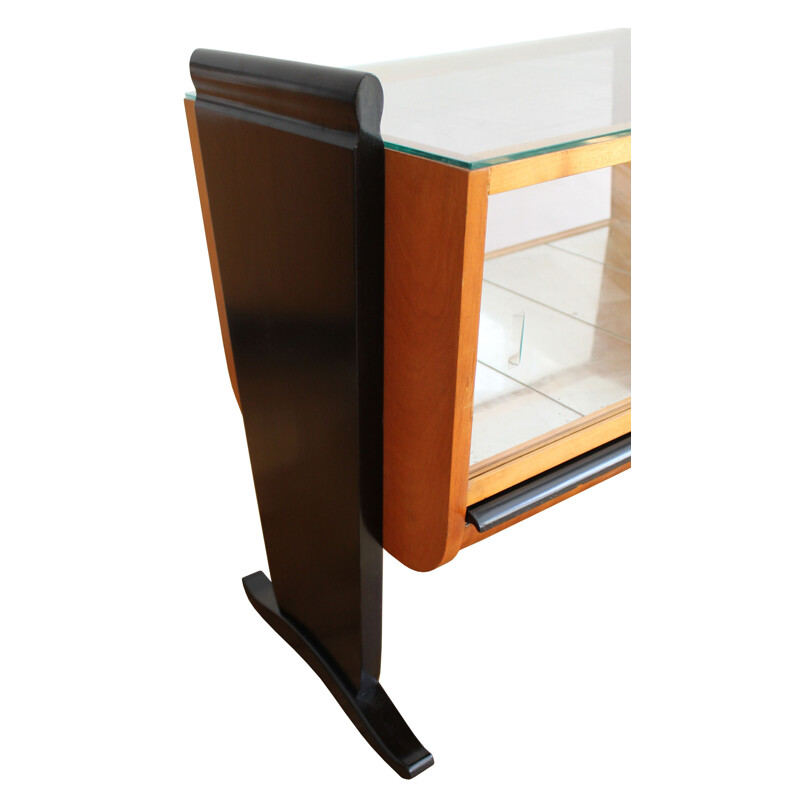 Vintage drinks cabinet by Jindrich Halabala for UP Brno