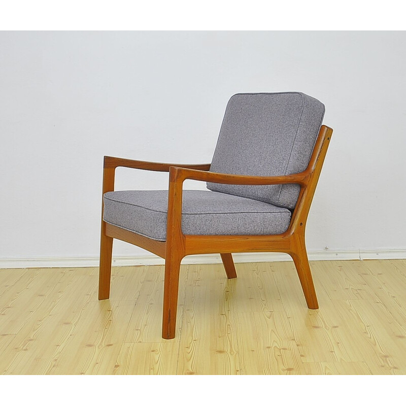 Fauteuil vintage Ole Wanscher pour France and Son