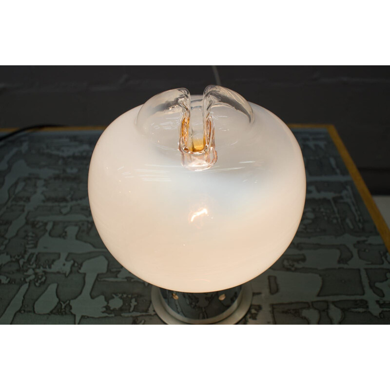 Set of 4 vintage Space Age lamps from Mazzega