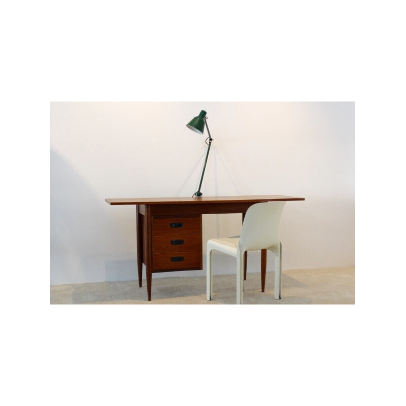 Scandinavian teak desk - 1960s