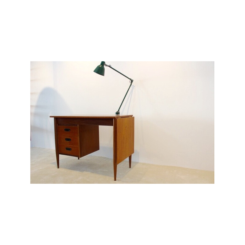 Scandinavian teak desk - 1960s