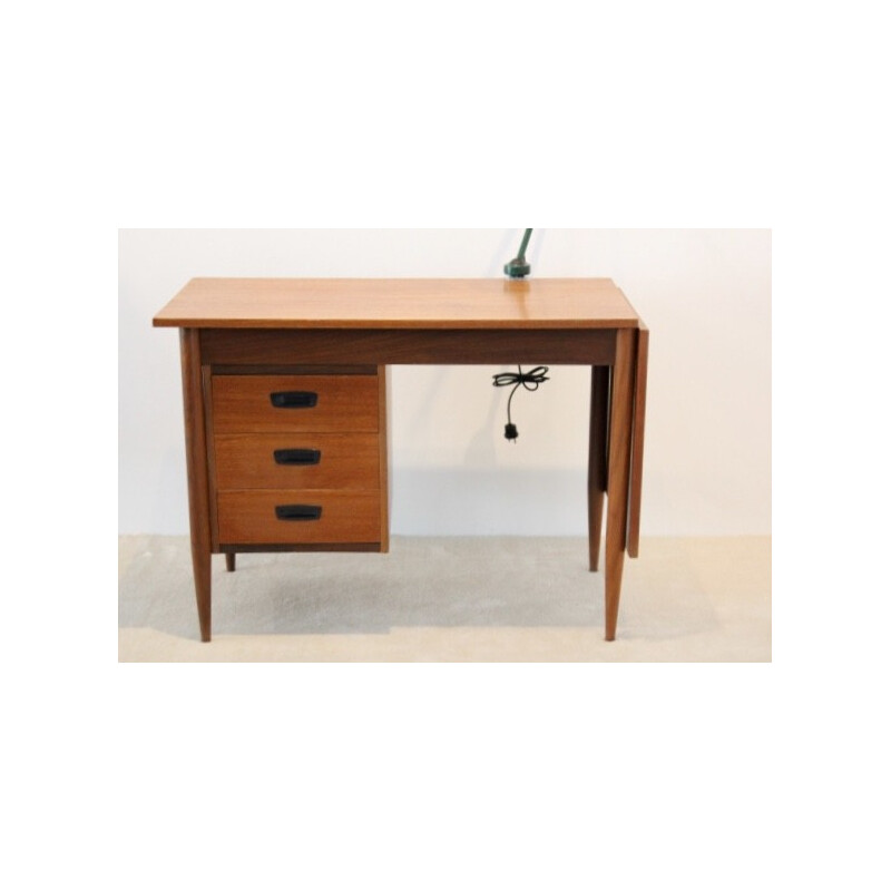 Bureau scandinave vintage en teck par Arne Vodder - 1960