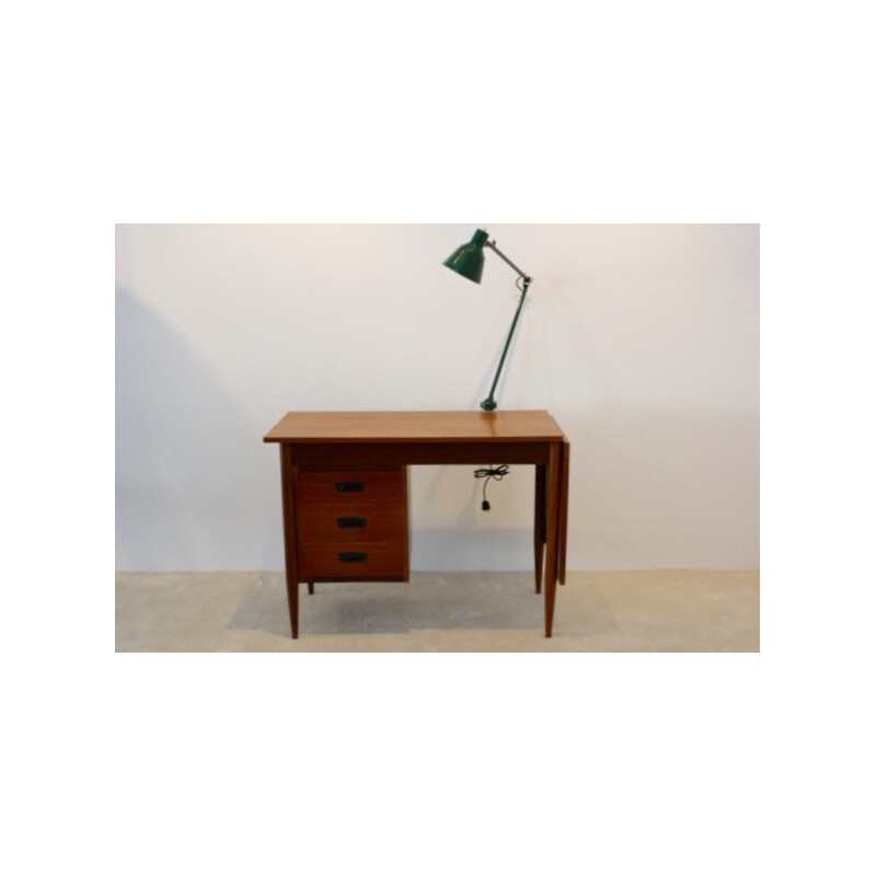 Scandinavian teak desk - 1960s