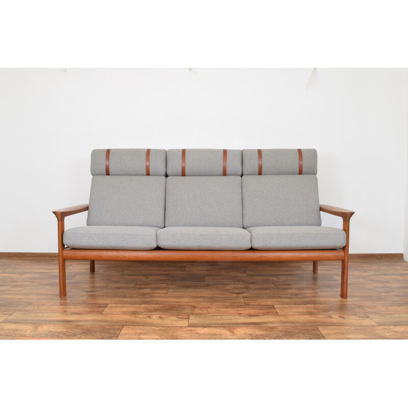 Vintage sofa in teak Borneo by Sven Ellekaer for Komfort, 1960s