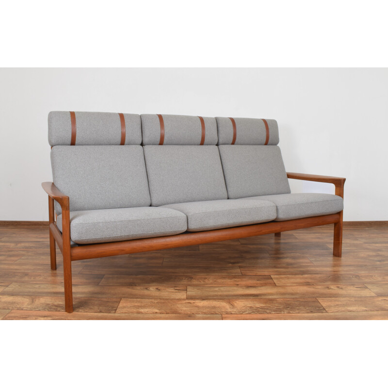 Vintage sofa in teak Borneo by Sven Ellekaer for Komfort, 1960s