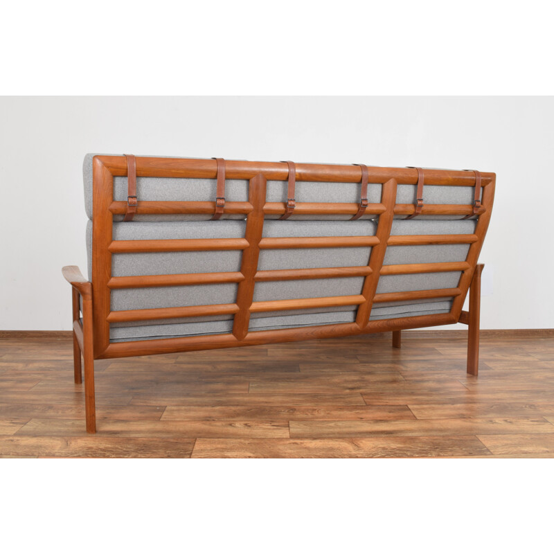 Vintage sofa in teak Borneo by Sven Ellekaer for Komfort, 1960s