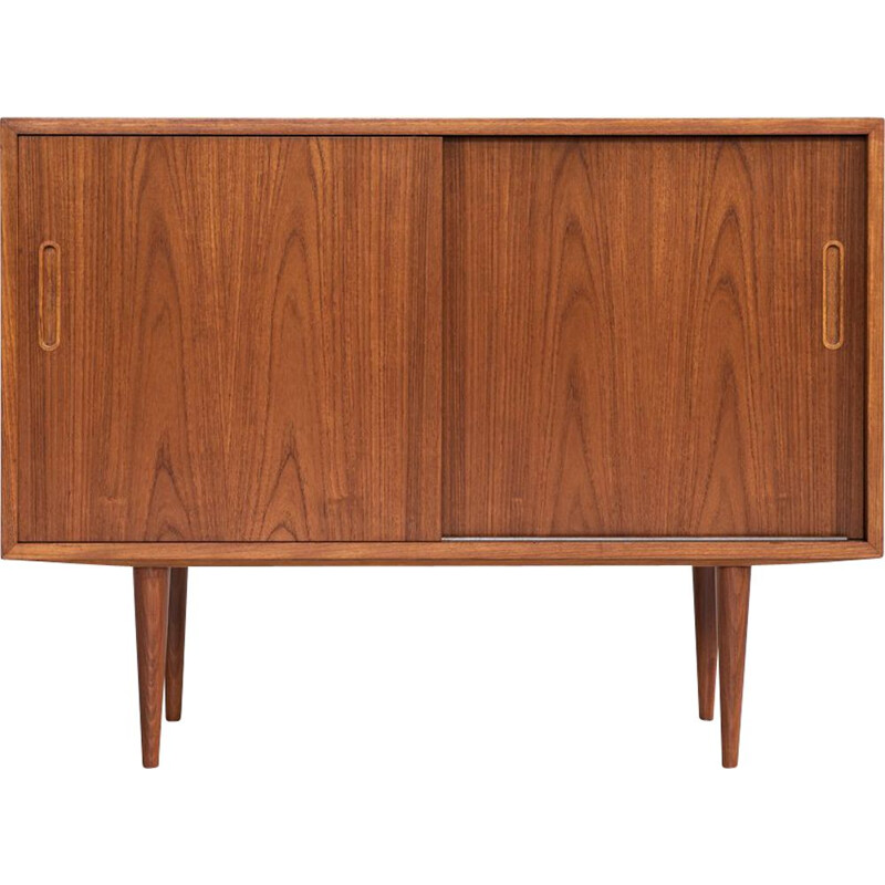 Vintage small sideboard in teak by Hundevad 1960s