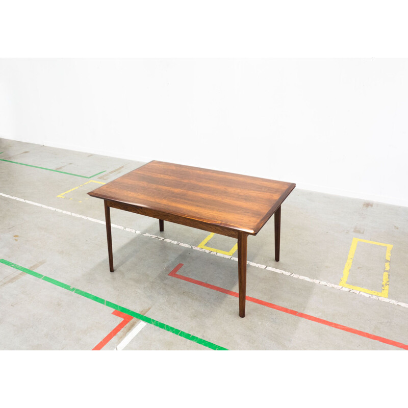 Vintage dining table in rosewood extendable by ES Møbler 