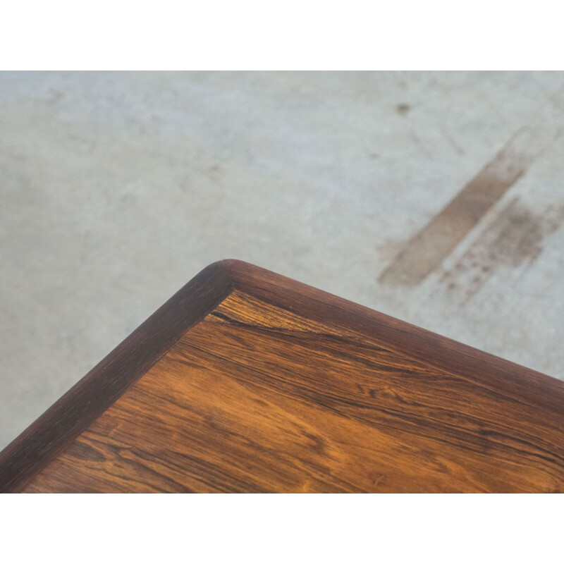 Vintage dining table in rosewood extendable by ES Møbler 