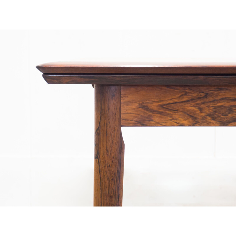 Vintage dining table in rosewood extendable by ES Møbler 