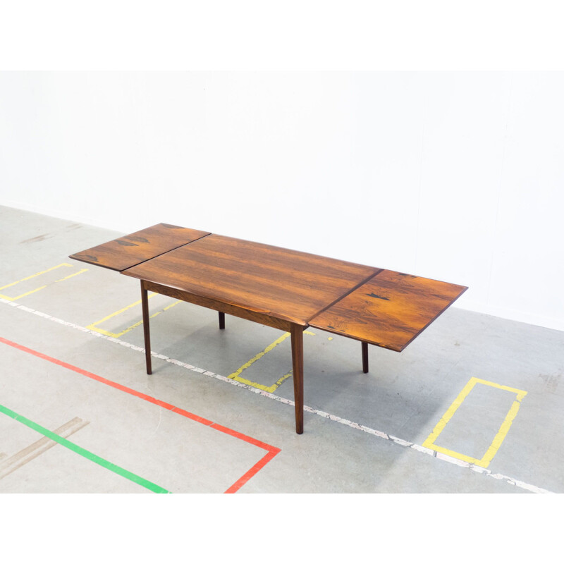 Vintage dining table in rosewood extendable by ES Møbler 