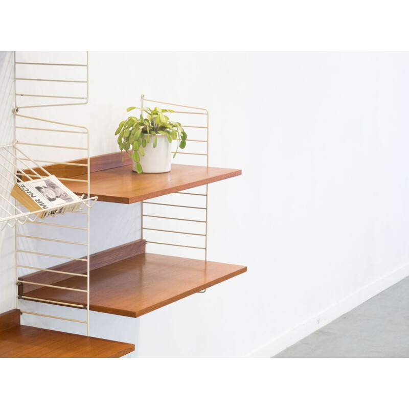 Vintage wall unit string design AB by Nisse & Kajsa Strinning