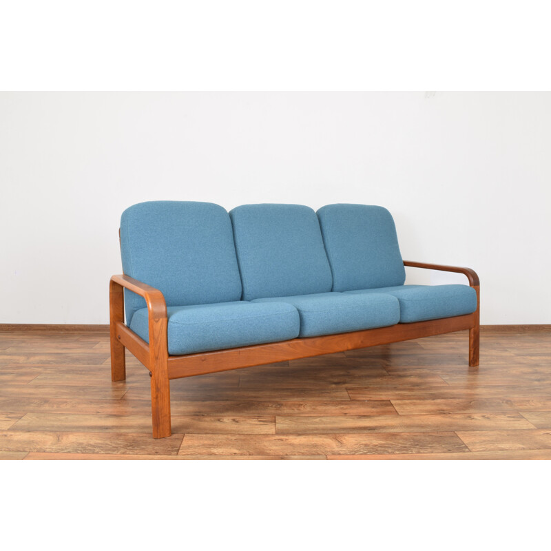 Vintage Danish 3-seater sofa in teak,1970