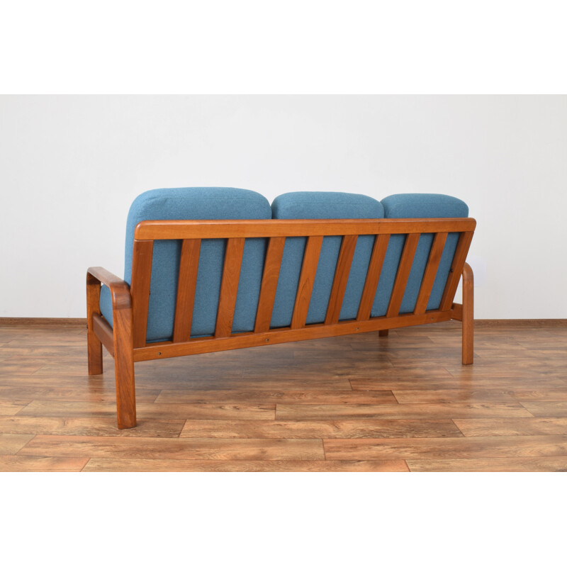 Vintage Danish 3-seater sofa in teak,1970