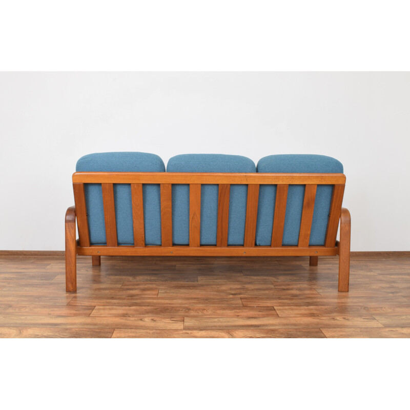 Vintage Danish 3-seater sofa in teak,1970