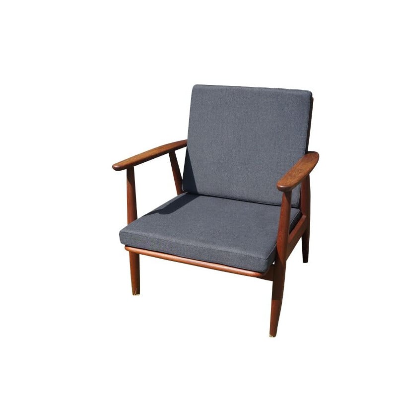 Fauteuil vintage Scandinave des années 60