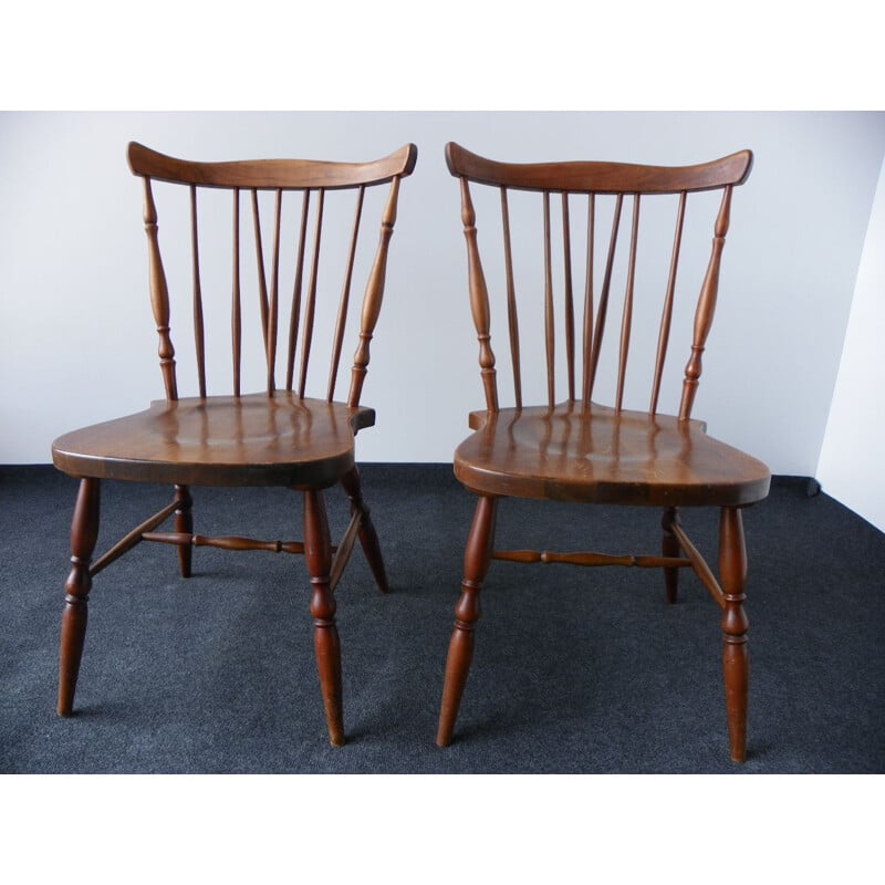 Ensemble de 2 chaises vintage pour Casala 1960