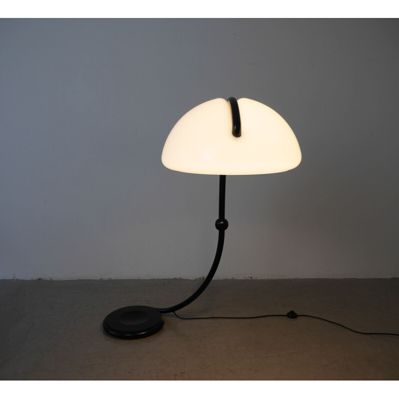 Vintage Floor Lamp Serpente by Elio Martinelli for Martinelli Luce, Italy, 1960s