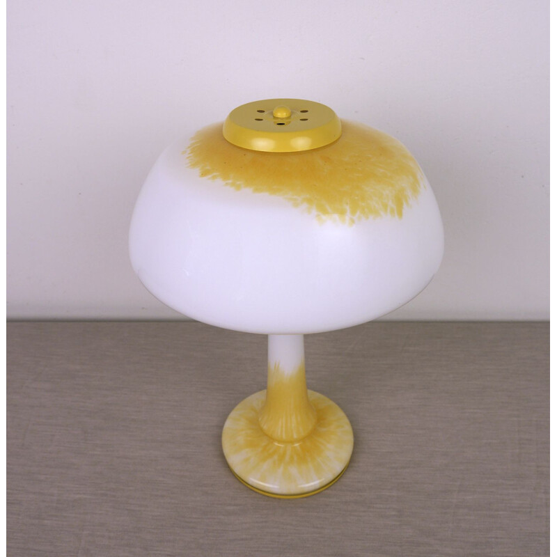 Lampe vintage en verre colorée de Schmàger Leuchten