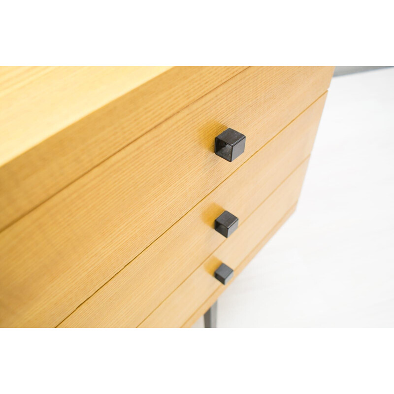 Bureau vintage de Karl Ohr en bois et métal 1960