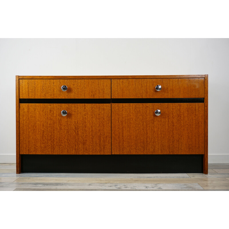 Vintage highboard in teak 50-60s