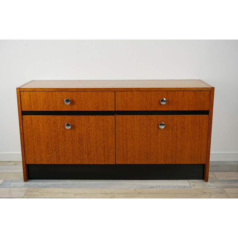 Vintage highboard in teak 50-60s