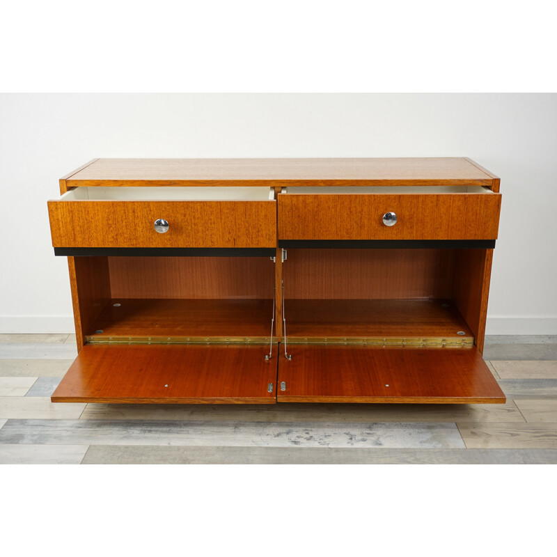 Vintage highboard in teak 50-60s