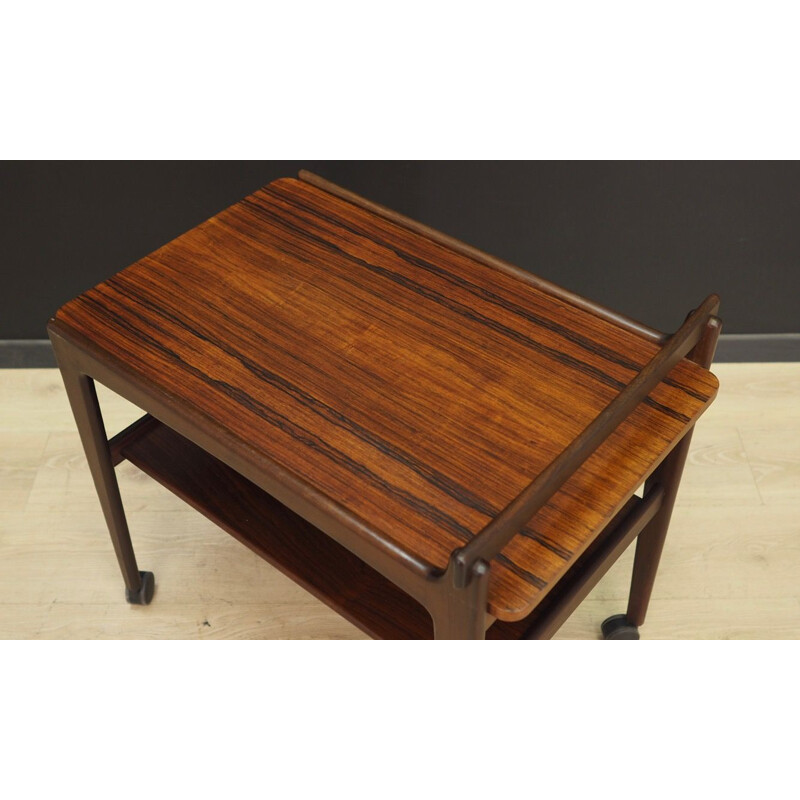 Vintage table bar in rosewood 60-70s 