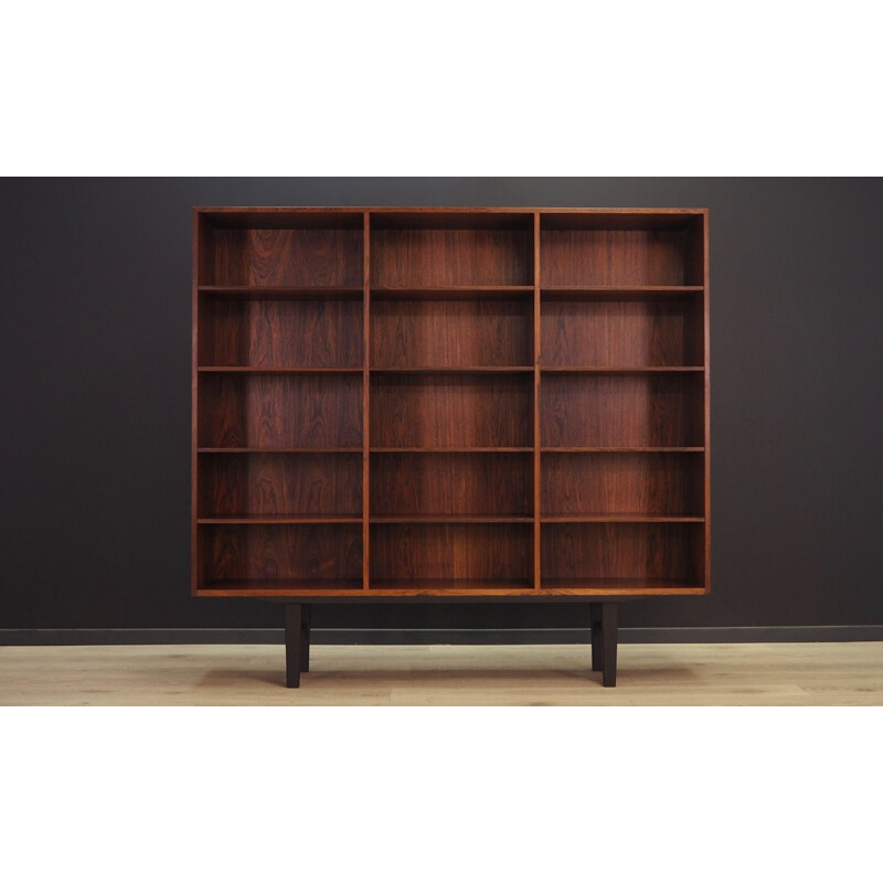 Vintage bookcase in rosewood by Carlo Jensen for Hudnevad & Co 60-70s