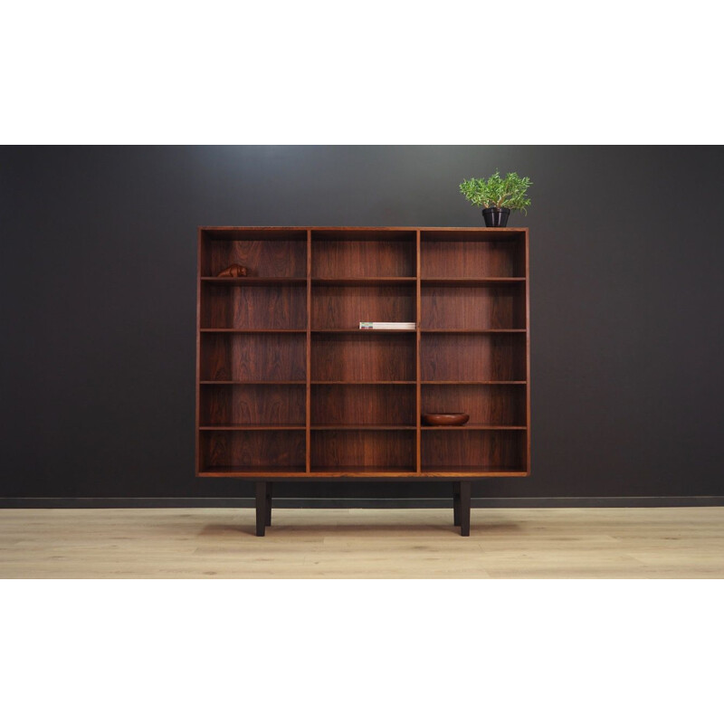 Vintage bookcase in rosewood by Carlo Jensen for Hudnevad & Co 60-70s