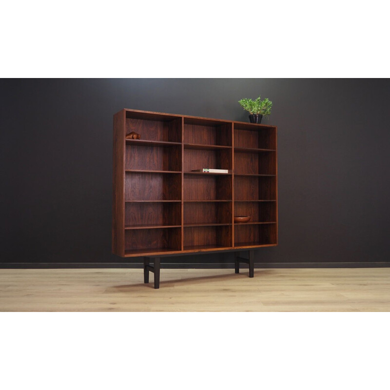 Vintage bookcase in rosewood by Carlo Jensen for Hudnevad & Co 60-70s