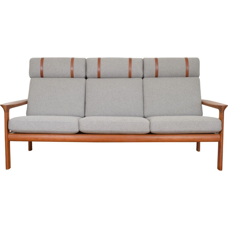 Vintage sofa in teak Borneo by Sven Ellekaer for Komfort, 1960s