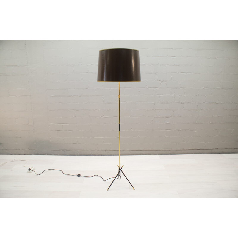 Vintage floor lamp tripod by Stilnovo Italy 1950s