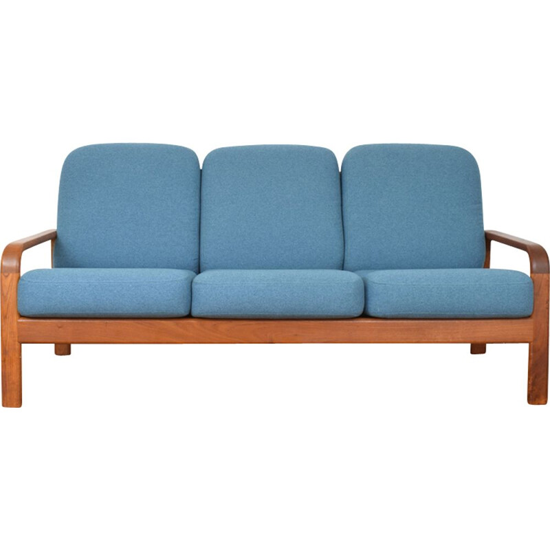 Vintage Danish 3-seater sofa in teak,1970